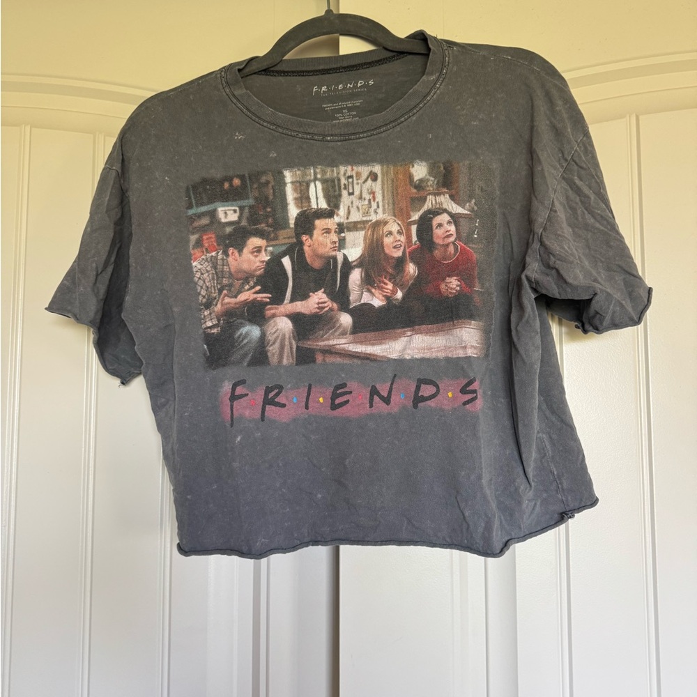 Gray Friends Graphic T-Shirt